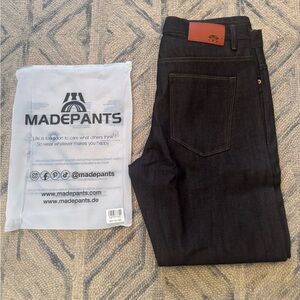 Momotaro Dark Indigo Straight Jeans